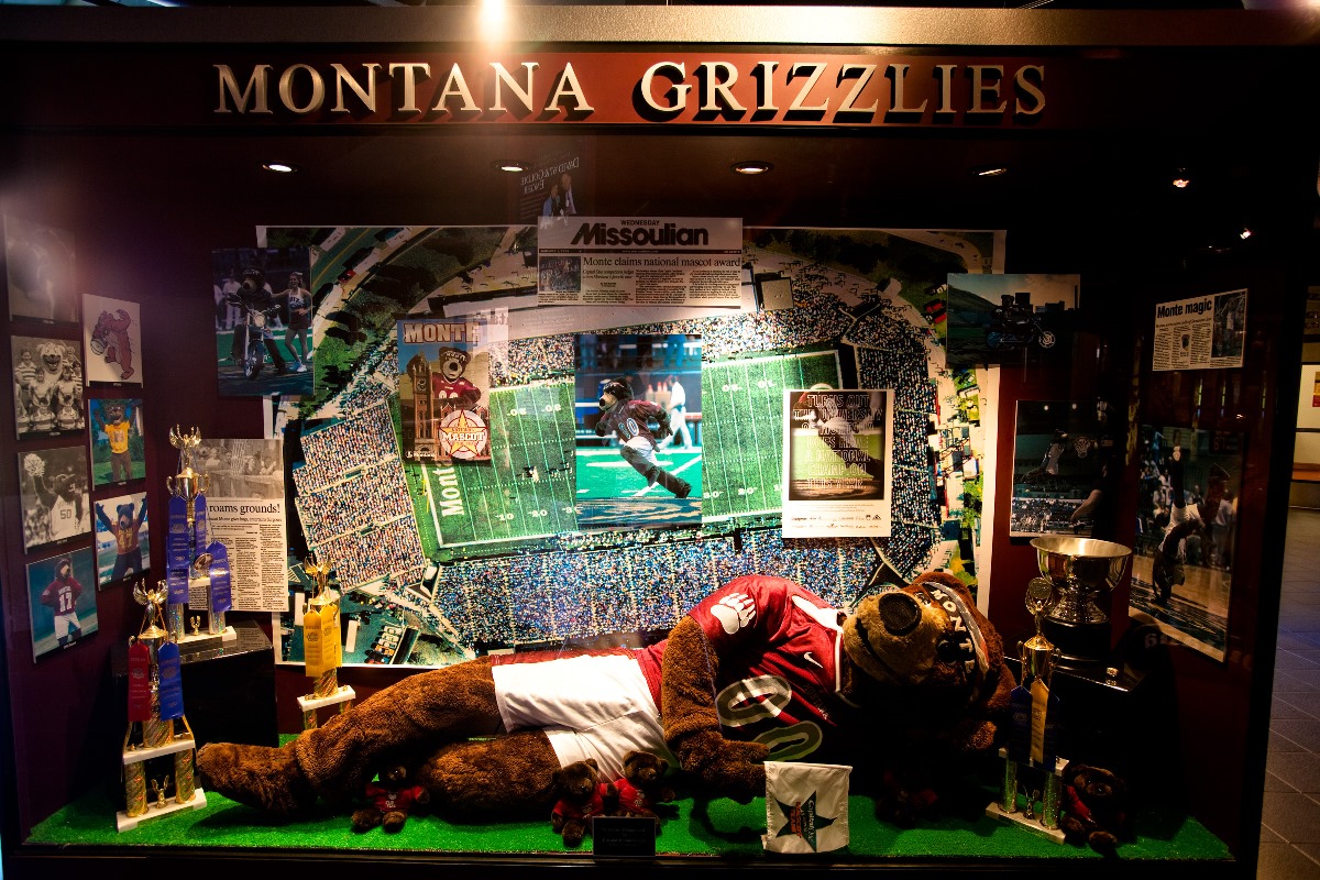 Monty display at the Hall of Champion