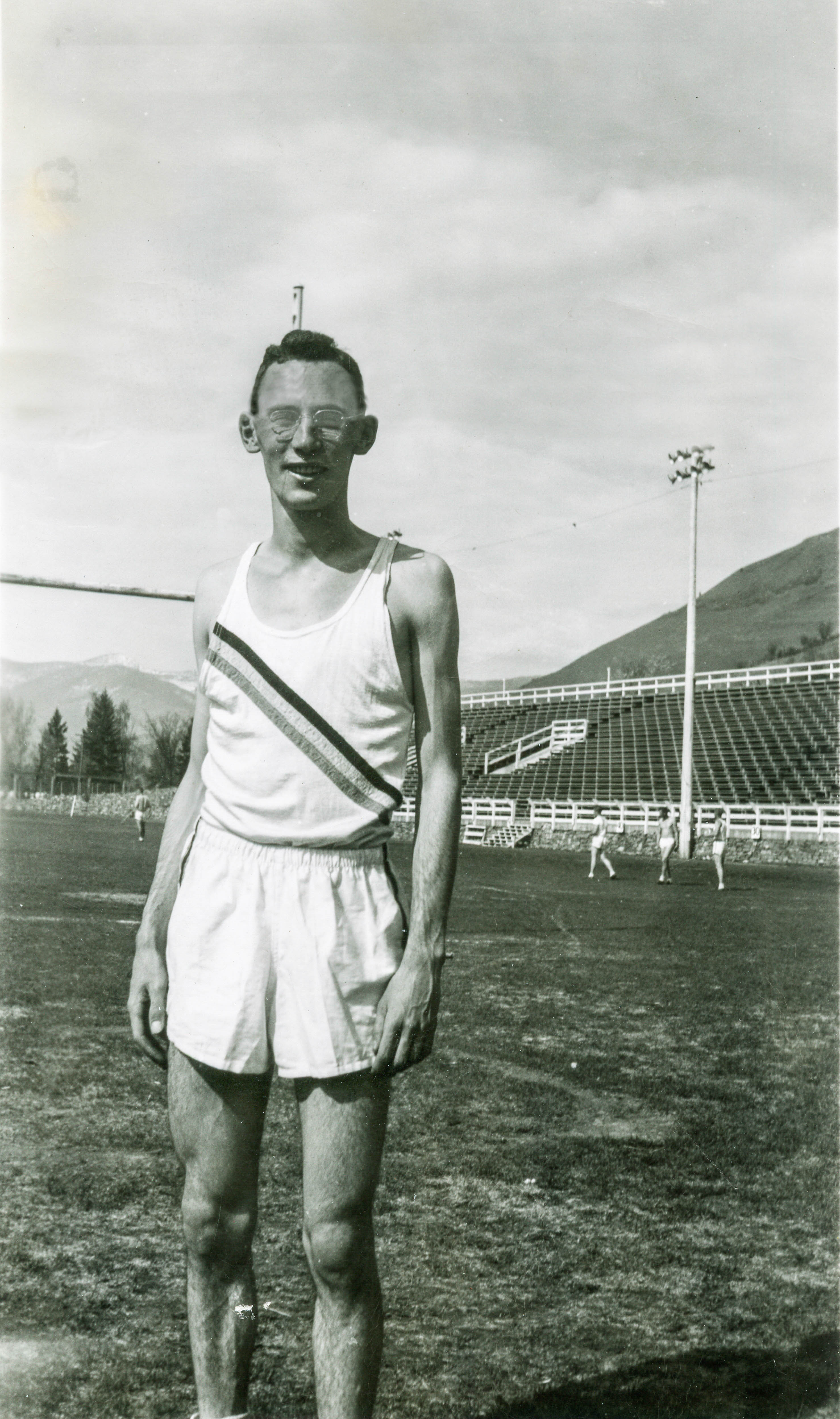 Dr. Reynolds ran varsity track at UM.