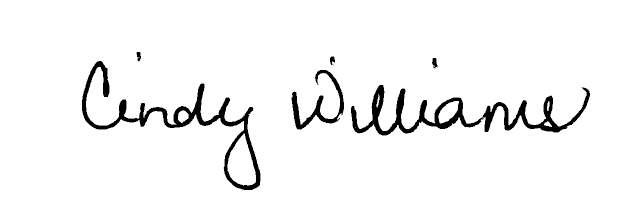 Cindy Williams signature